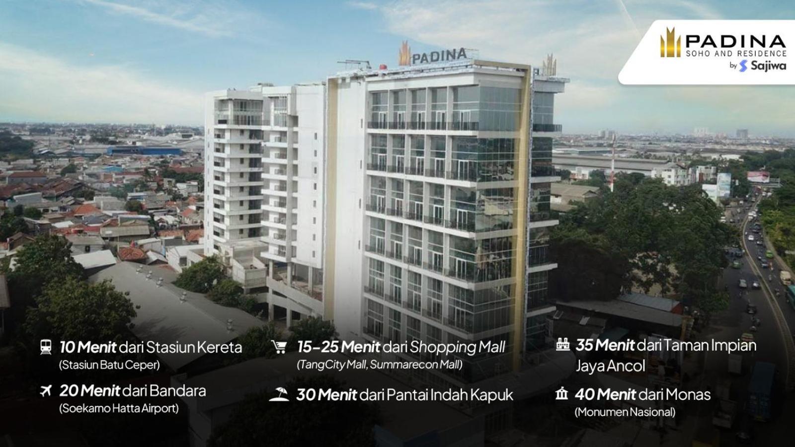 Padina Suites Tangerang Exterior foto